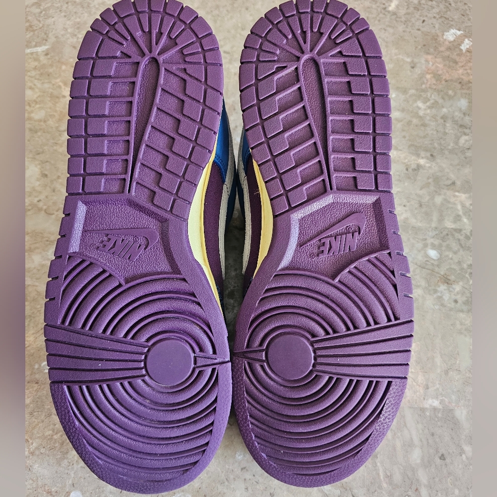 Nike Dunk Low Undefeated 5 On It Vs AF1 Blue-purple #DH6508-400 Men Size 10 - Picture 8 of 11